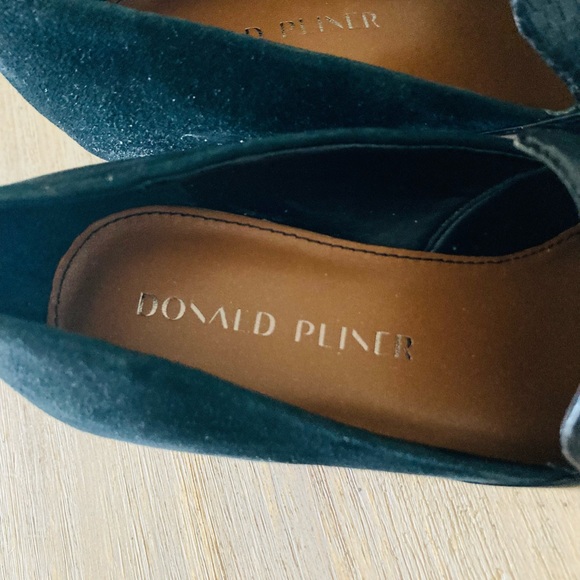 Donald j. Pliner Camden Black Dress block pump Heels size 6 - Picture 6 of 12